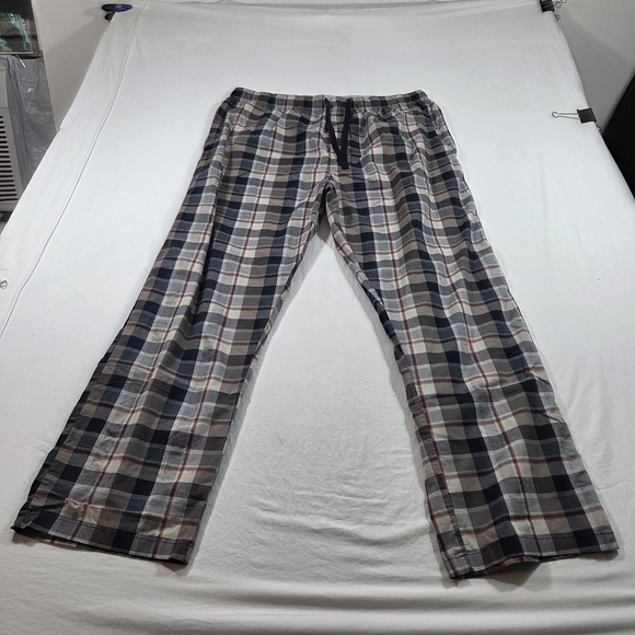 Hanes Other - Hanes Men's Checkered Lounge Pants - Black, Gray, Red